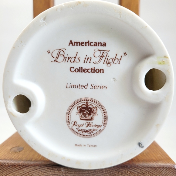 Vintage Royal Heritage Birds In Flight Americana Collection Limited Series - Picture 6 of 6
